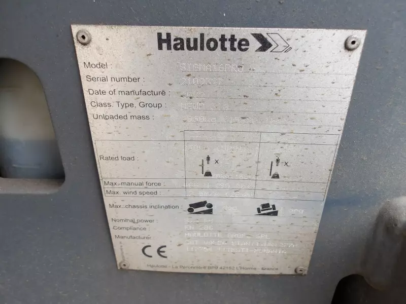 nacelle occasion HAULOTTE SIGMA 16 PRO