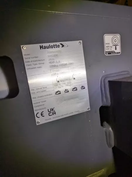 nacelle occasion HAULOTTE SIGMA 16 PRO