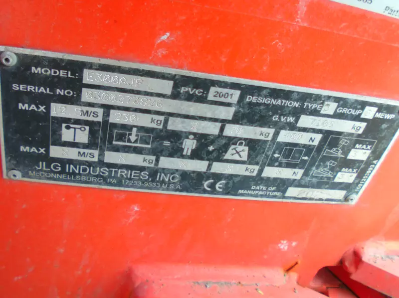 nacelle occasion JLG E300AJP