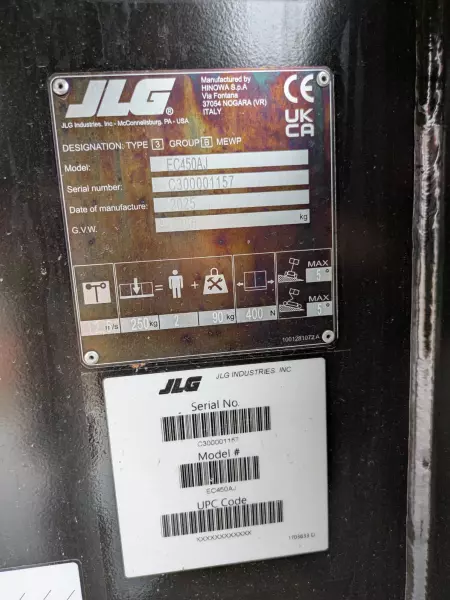 nacelle occasion JLG EC450AJ