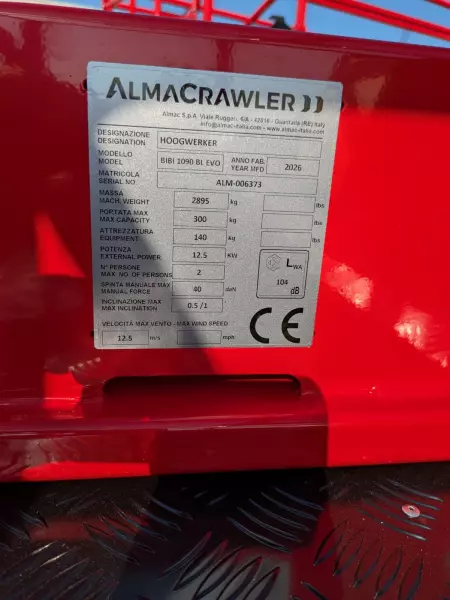 nacelle occasion ALMACRAWLER BIBI1090-BL EVO