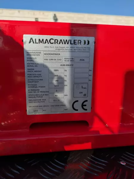 nacelle occasion ALMACRAWLER BIBI1090-BL EVO