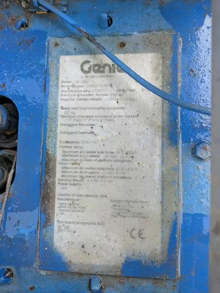 nacelle occasion GENIE GS1932