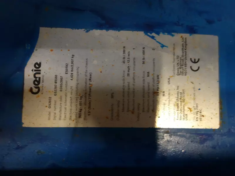 nacelle occasion GENIE GS2032