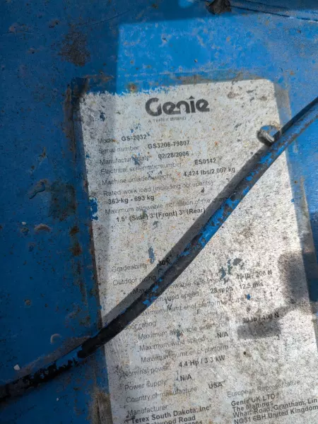 nacelle occasion GENIE GS2032
