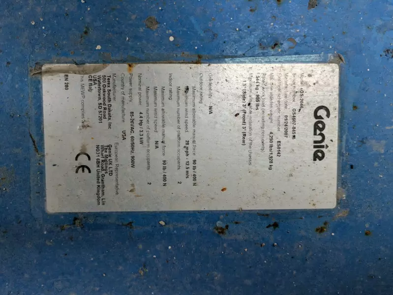 nacelle occasion GENIE GS2046