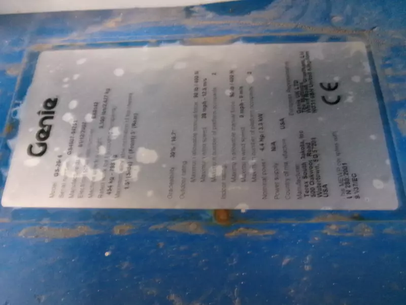 nacelle occasion GENIE GS2646