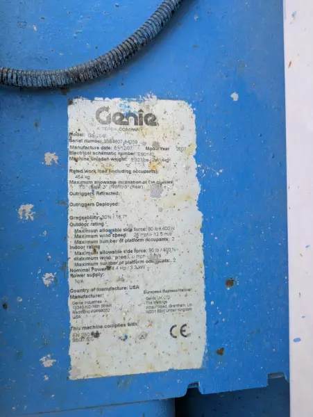 nacelle occasion GENIE GS2646