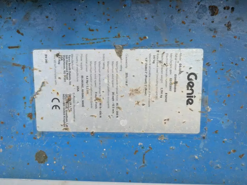 nacelle occasion GENIE GS3246