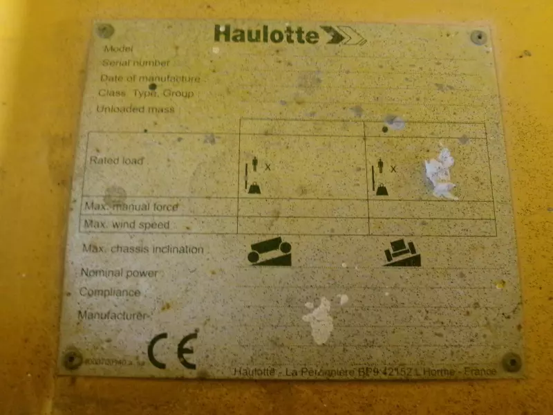 nacelle occasion HAULOTTE COMPACT 12