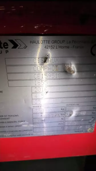 nacelle occasion HAULOTTE COMPACT 8