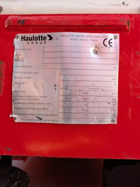 nacelle occasion HAULOTTE COMPACT 8