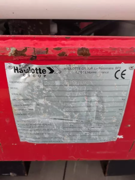 nacelle occasion HAULOTTE COMPACT 8
