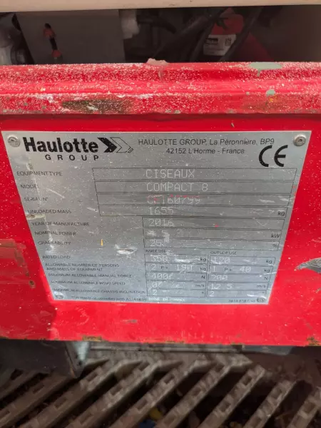 nacelle occasion HAULOTTE COMPACT 8