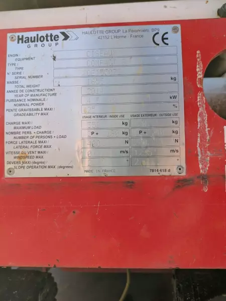 nacelle occasion HAULOTTE COMPACT 8