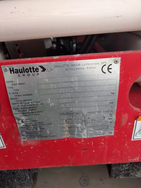 nacelle occasion HAULOTTE COMPACT 8