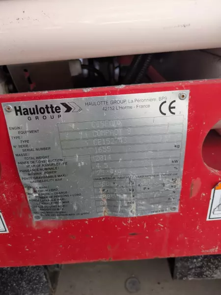 nacelle occasion HAULOTTE COMPACT 8