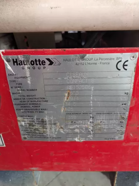 nacelle occasion HAULOTTE COMPACT 8