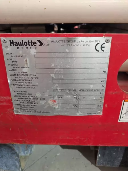 nacelle occasion HAULOTTE COMPACT 8