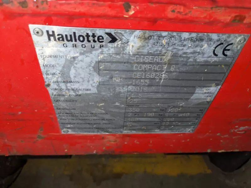 nacelle occasion HAULOTTE COMPACT 8