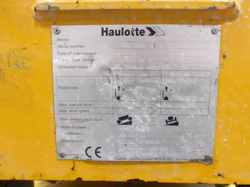 nacelle occasion HAULOTTE OPTIMUM 8AC