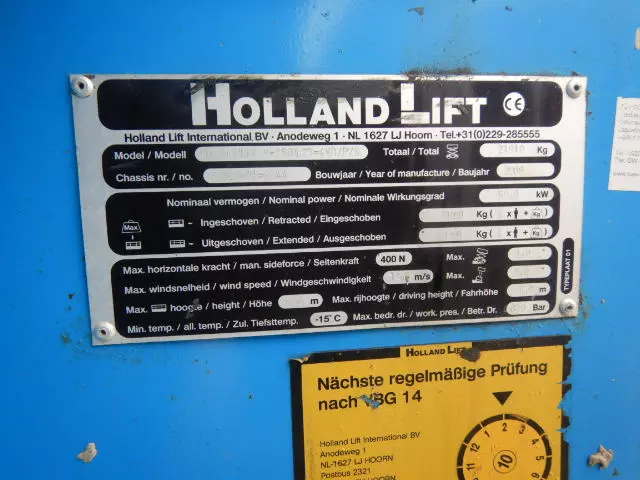 nacelle occasion HOLLANDLIFT M250DL27