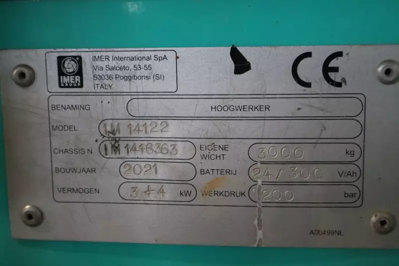nacelle occasion IMER IM14122