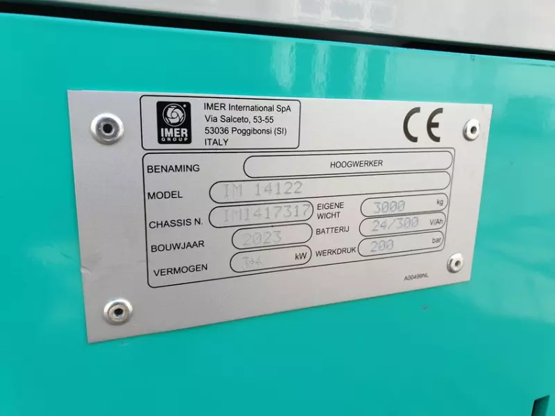 nacelle occasion IMER IM14122