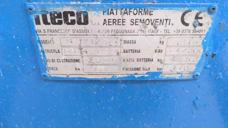 nacelle occasion ITECO IT12122