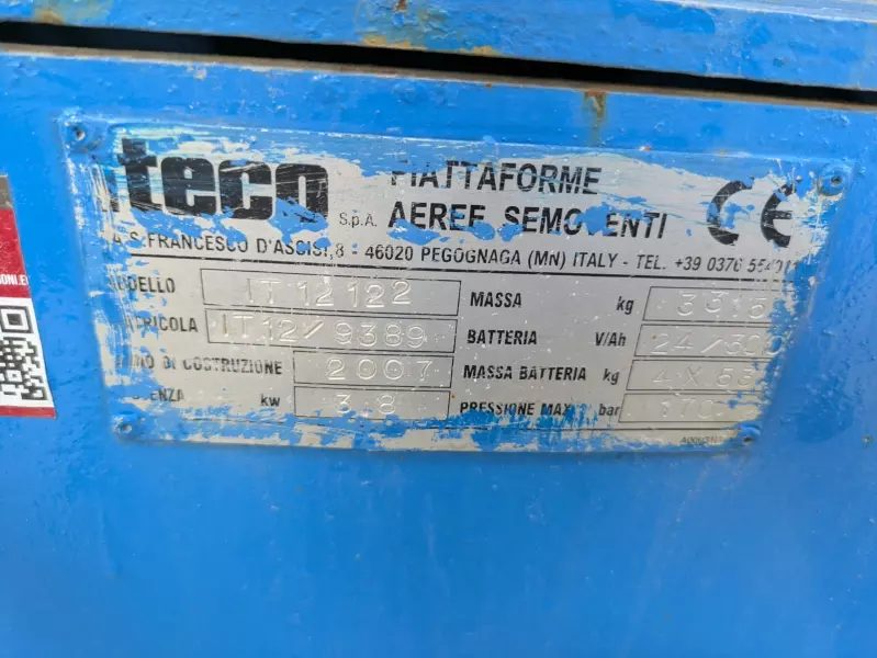 nacelle occasion ITECO IT12122