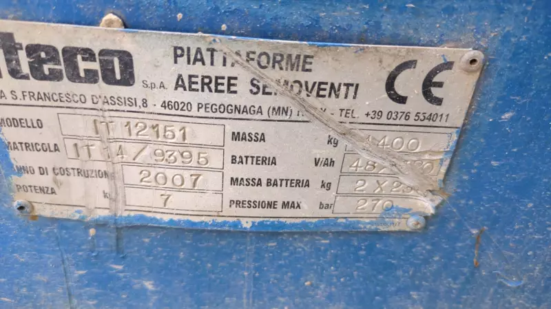 nacelle occasion ITECO IT12151