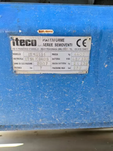 nacelle occasion ITECO IT12151