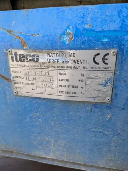 nacelle occasion ITECO IT12151