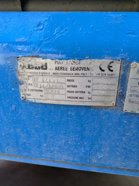 nacelle occasion ITECO IT12151