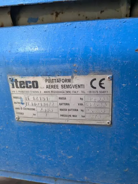 nacelle occasion ITECO IT12151