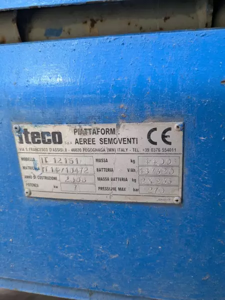 nacelle occasion ITECO IT12151