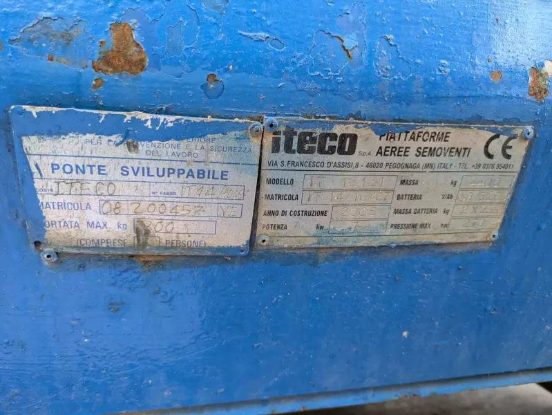 nacelle occasion ITECO IT12151