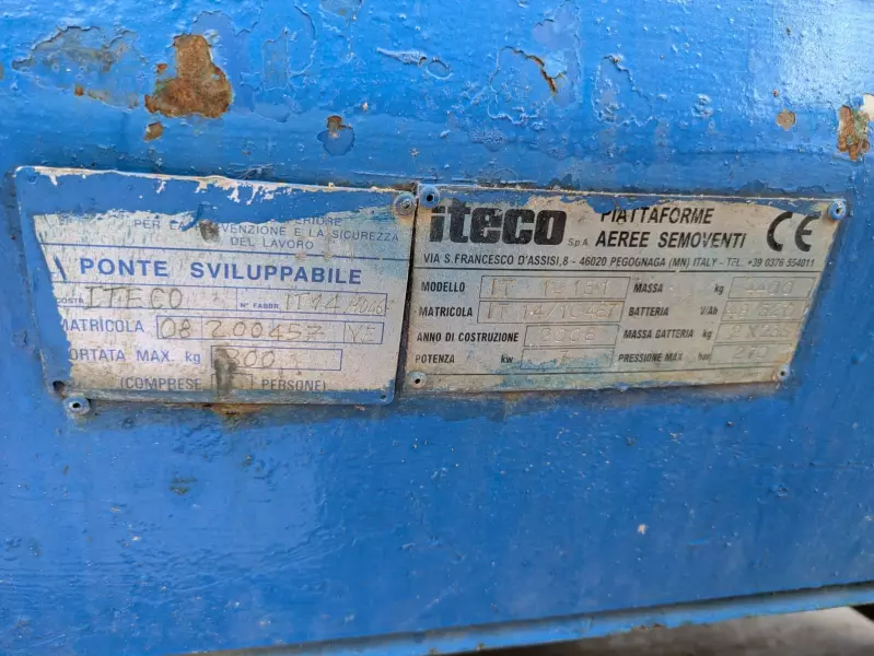 nacelle occasion ITECO IT12151