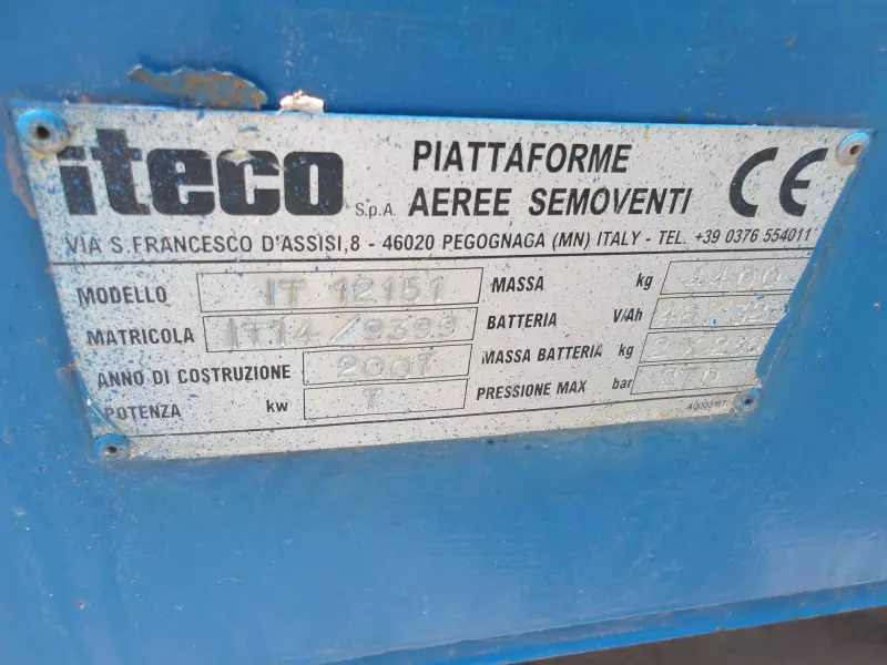 nacelle occasion ITECO IT12151