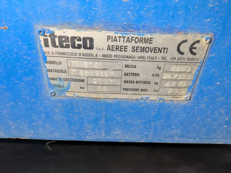 nacelle occasion ITECO IT8151