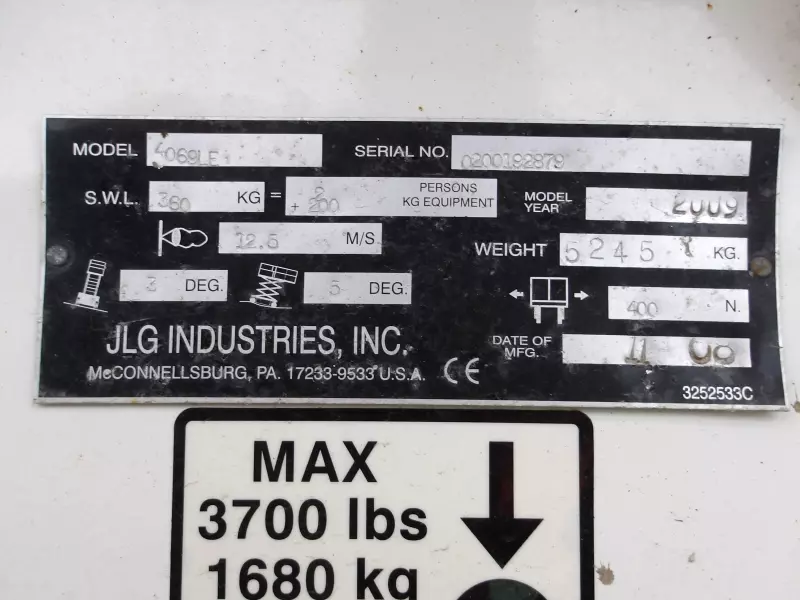 nacelle occasion JLG 4069LE
