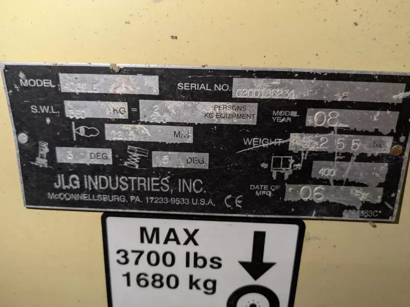 nacelle occasion JLG 4069LE