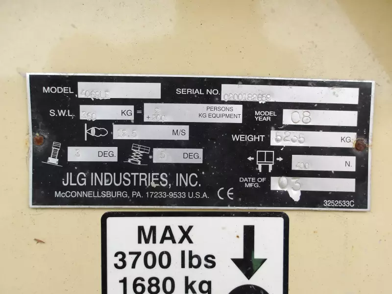 nacelle occasion JLG 4069LE