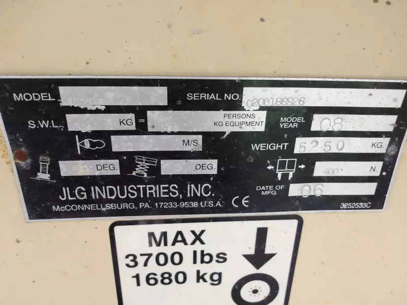 nacelle occasion JLG 4069LE