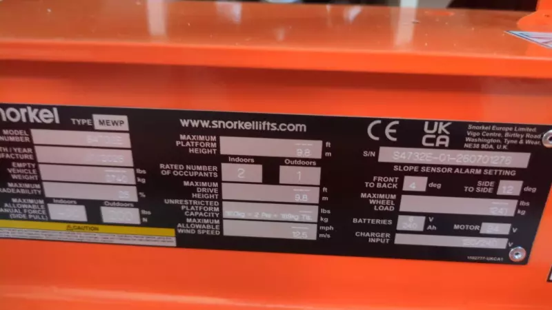 nacelle occasion SNORKEL S4732E