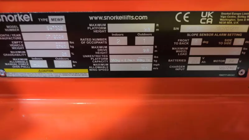 nacelle occasion SNORKEL S4732E