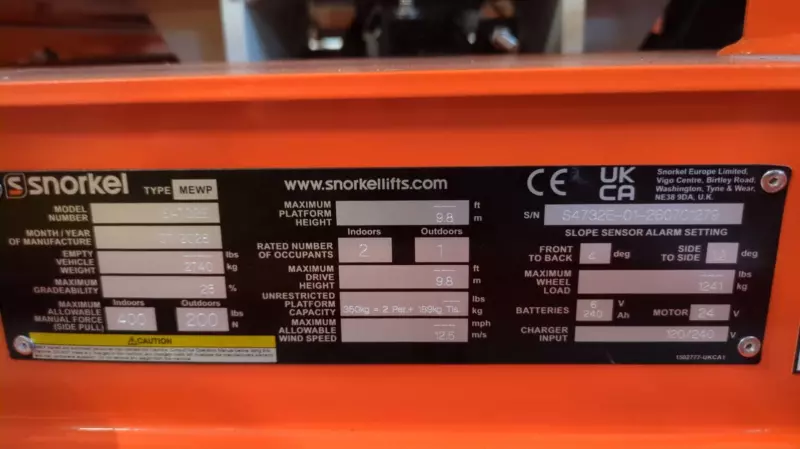 nacelle occasion SNORKEL S4732E