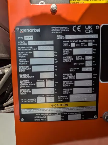 nacelle occasion SNORKEL S3370RTE