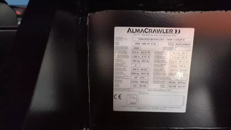 nacelle occasion ALMACRAWLER JIBBI 1290 RT EVO