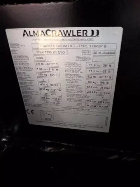 nacelle occasion ALMACRAWLER JIBBI 1290 RT EVO